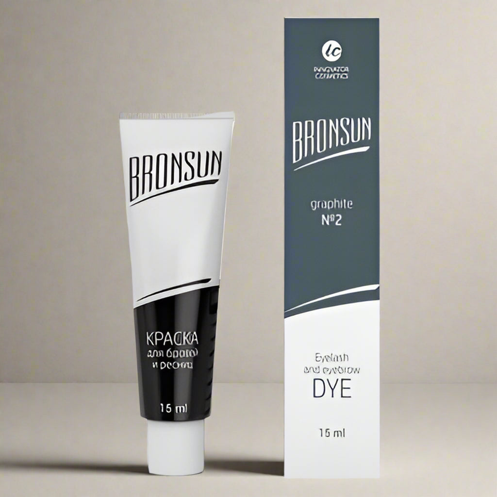 Bronsun Eyelash and Eyebrow Dye - Graphite
