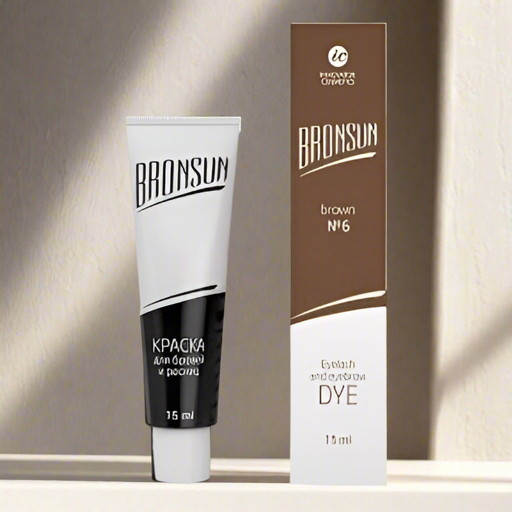 Bronsun Eyelash and Eyebrow Dye - Chestnut