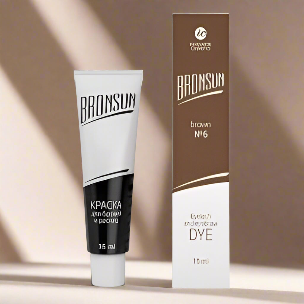 Bronsun Eyelash and Eyebrow Dye - Brown