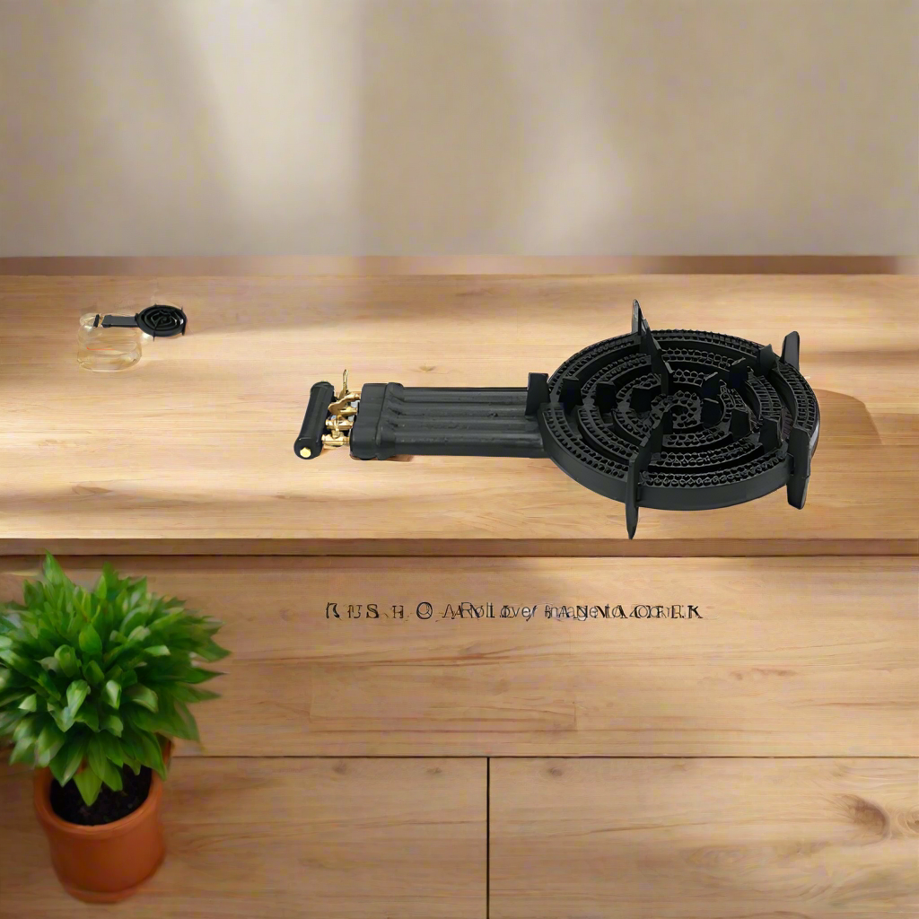 4 Ring LPG Gas Burner Cast Iron Commercial Gas Stove Burner *Tandoor