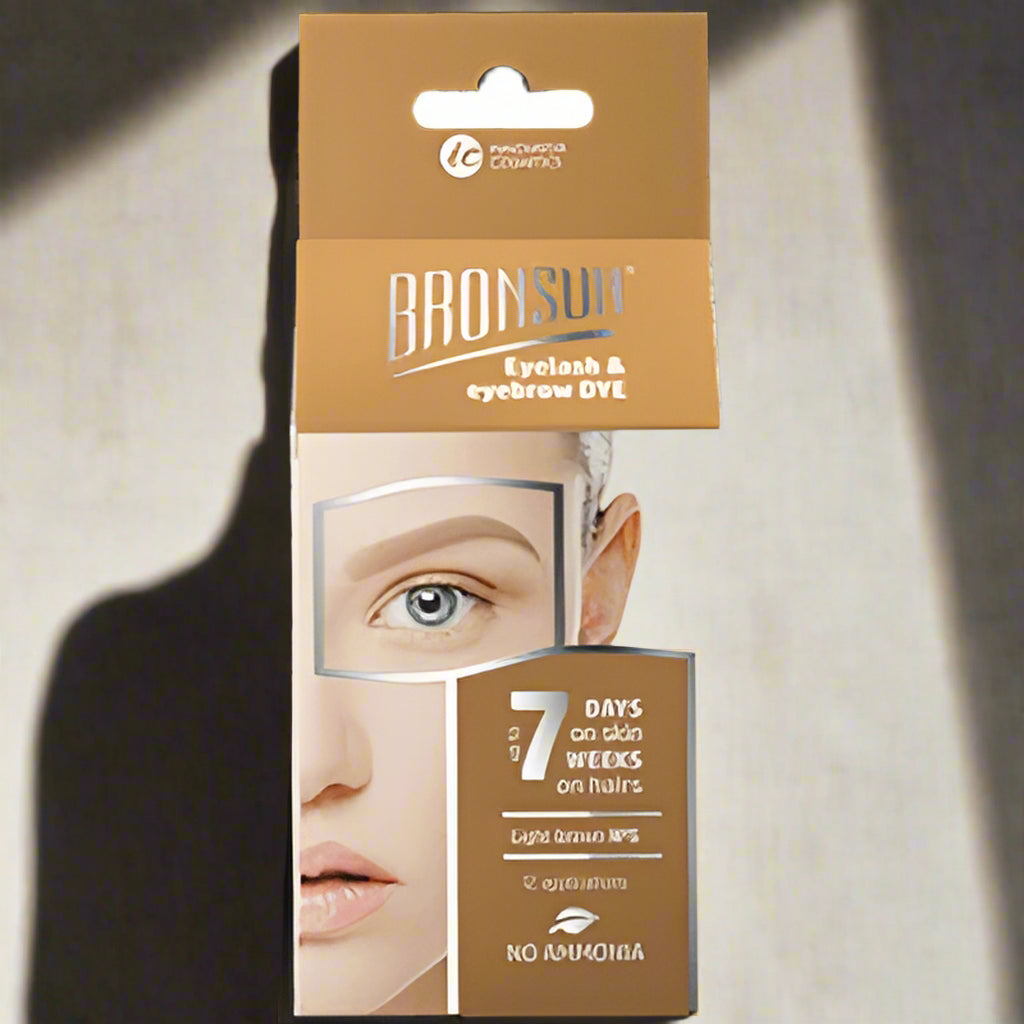 Bronsun Light Brown Eyelash and Eyebrow Dye