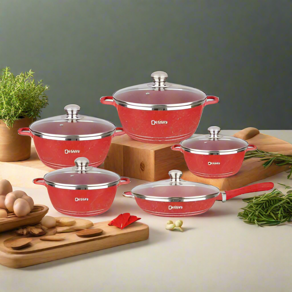 Dessini 12pcs Cookware Set