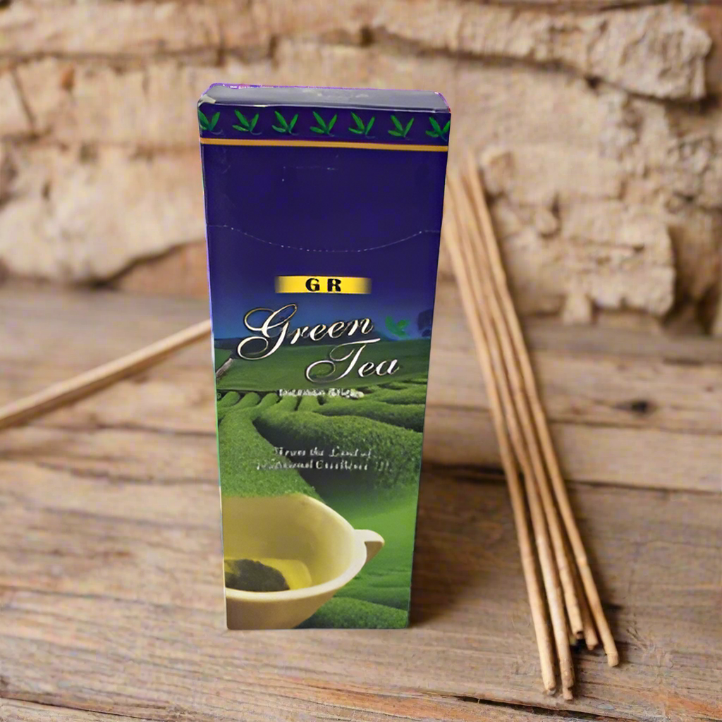 GR GREEN TEA Incense Sticks