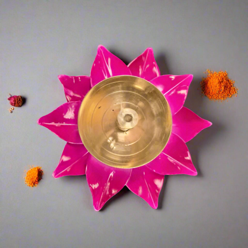 Jyot Stand Diya Lotus 1