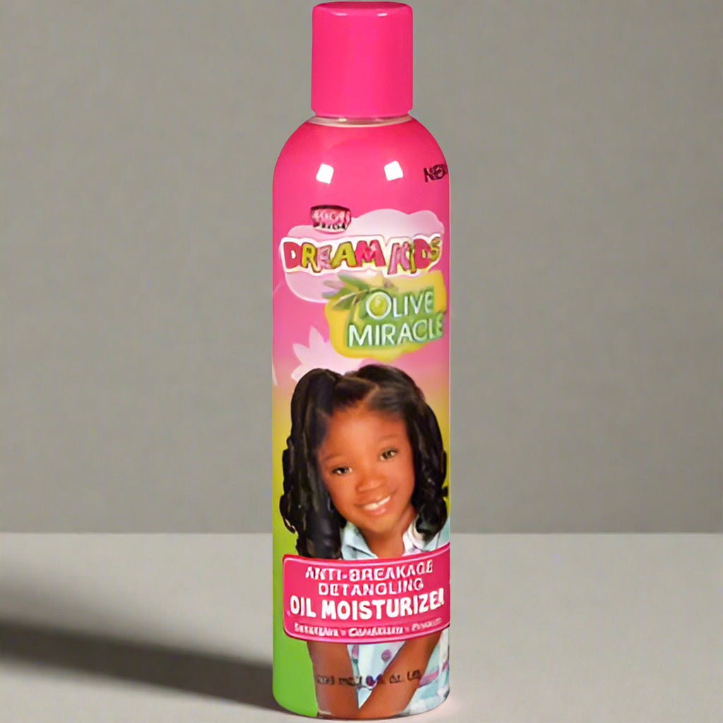 African Pride Dream Kids Olive Miracle Detangling Oil Moisturizer 8oz