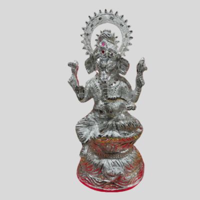 Ganesh with Chakra Statue - 19 by 44.5 Inch