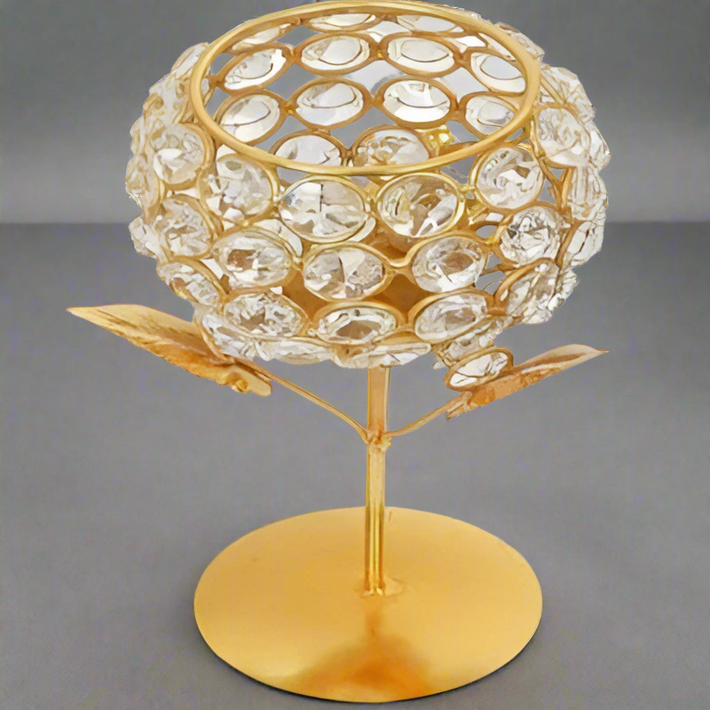 Crystal Deep Diya Holder