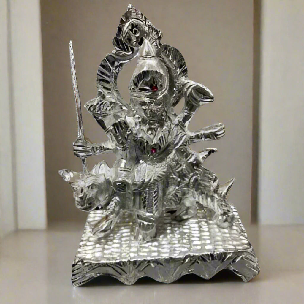 Durga Mata Statue - 13 by 16.5 cm
