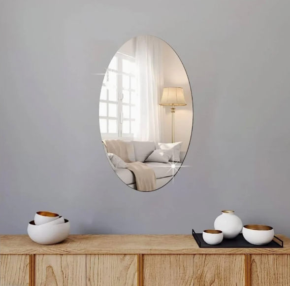 Mirror Sticker (oval, 40*60cm)