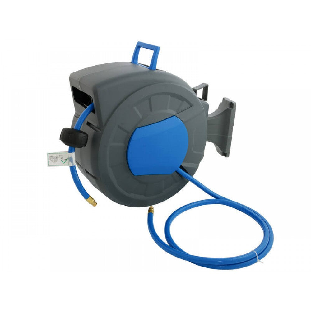 20m Air Hose - Auto Retract with Wall Mount