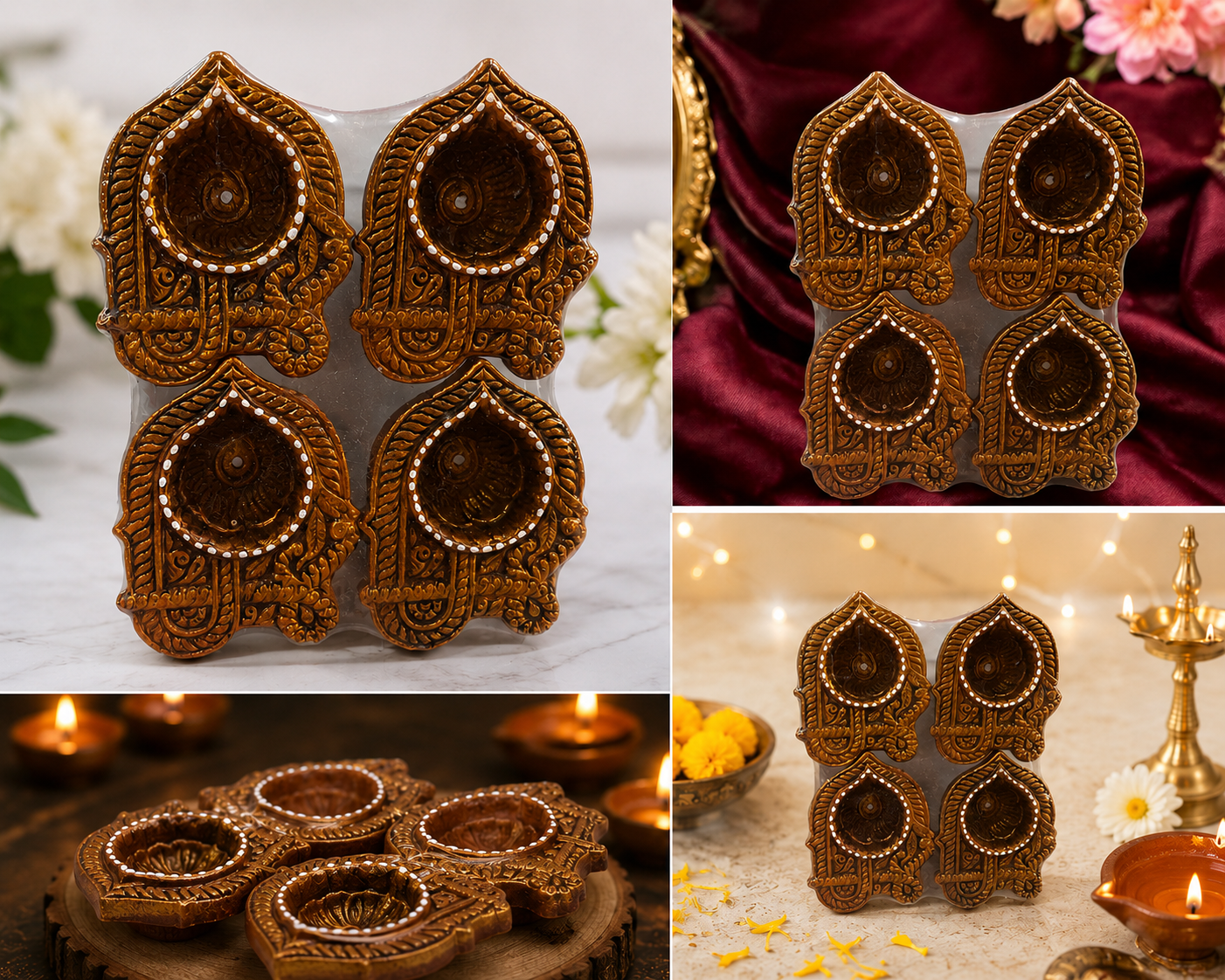 Diya Set Pack of 4