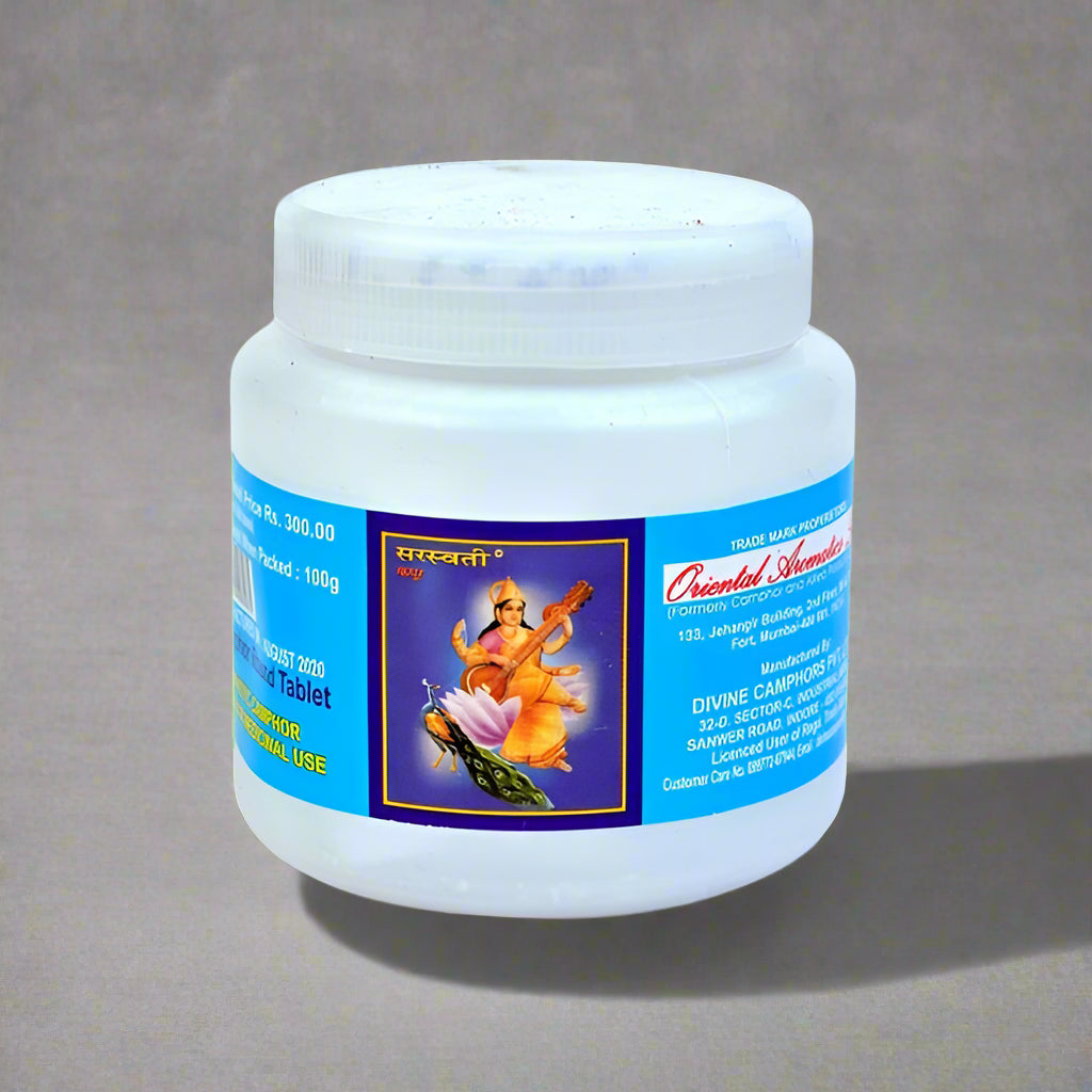 Saraswati Kapoor (Camphor round tablet)
