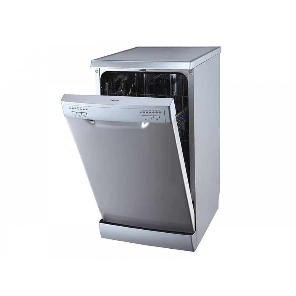 9 Place Setting Dishwasher - Stainless Steel - 45cm Wide - 6 Program MIDEA