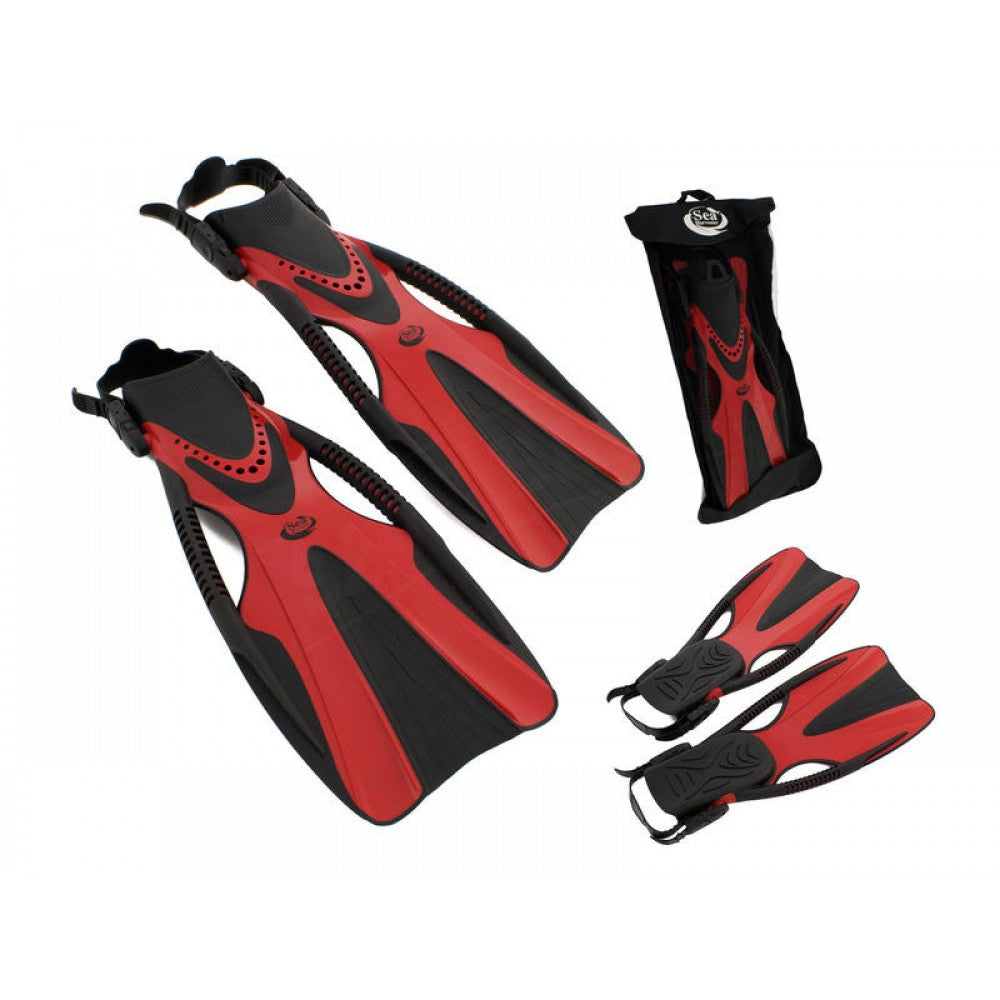 Dive Fins SEA HARVESTER Flippers Red M/L