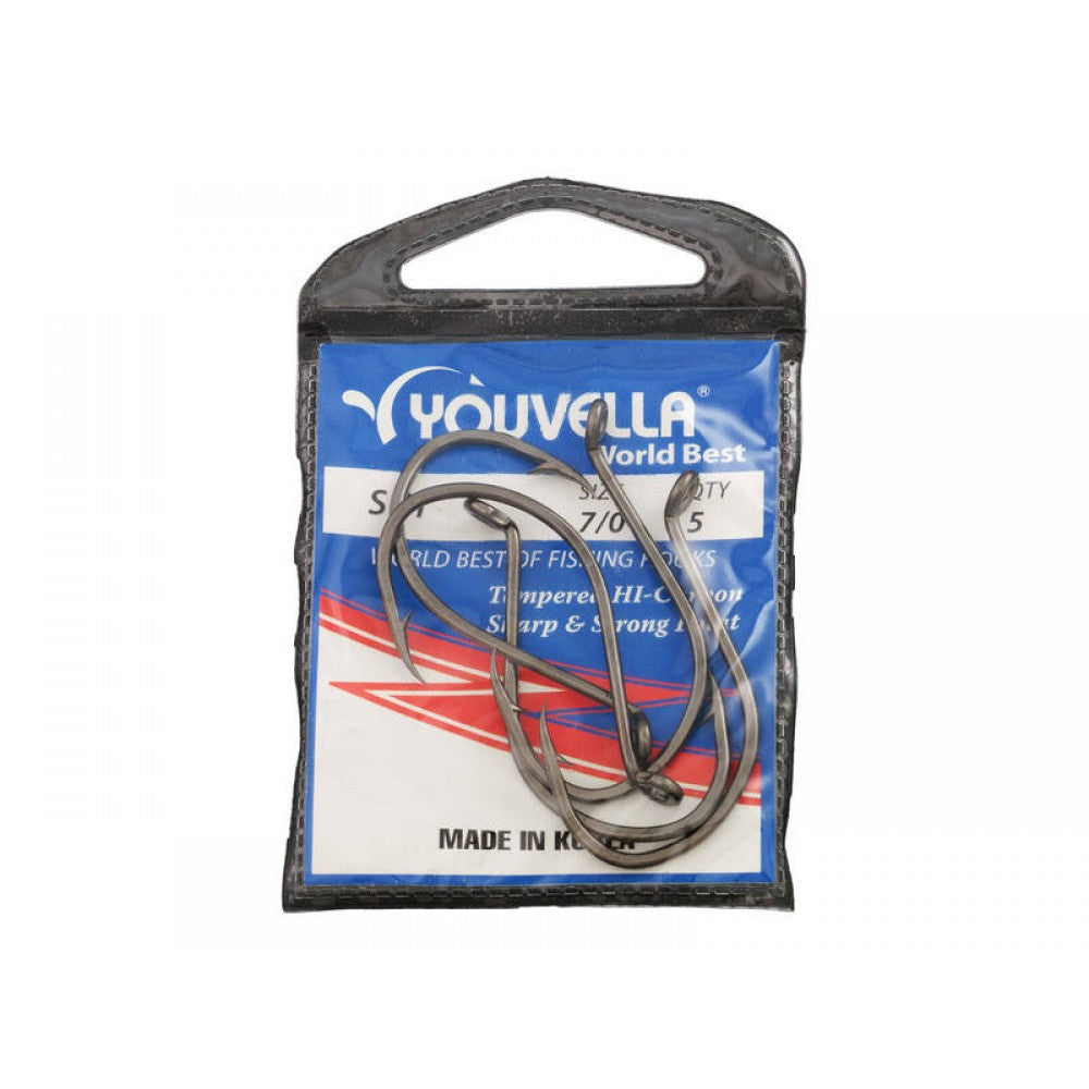 Soi Fishing Hooks - Size 7/0 - Pack of 5