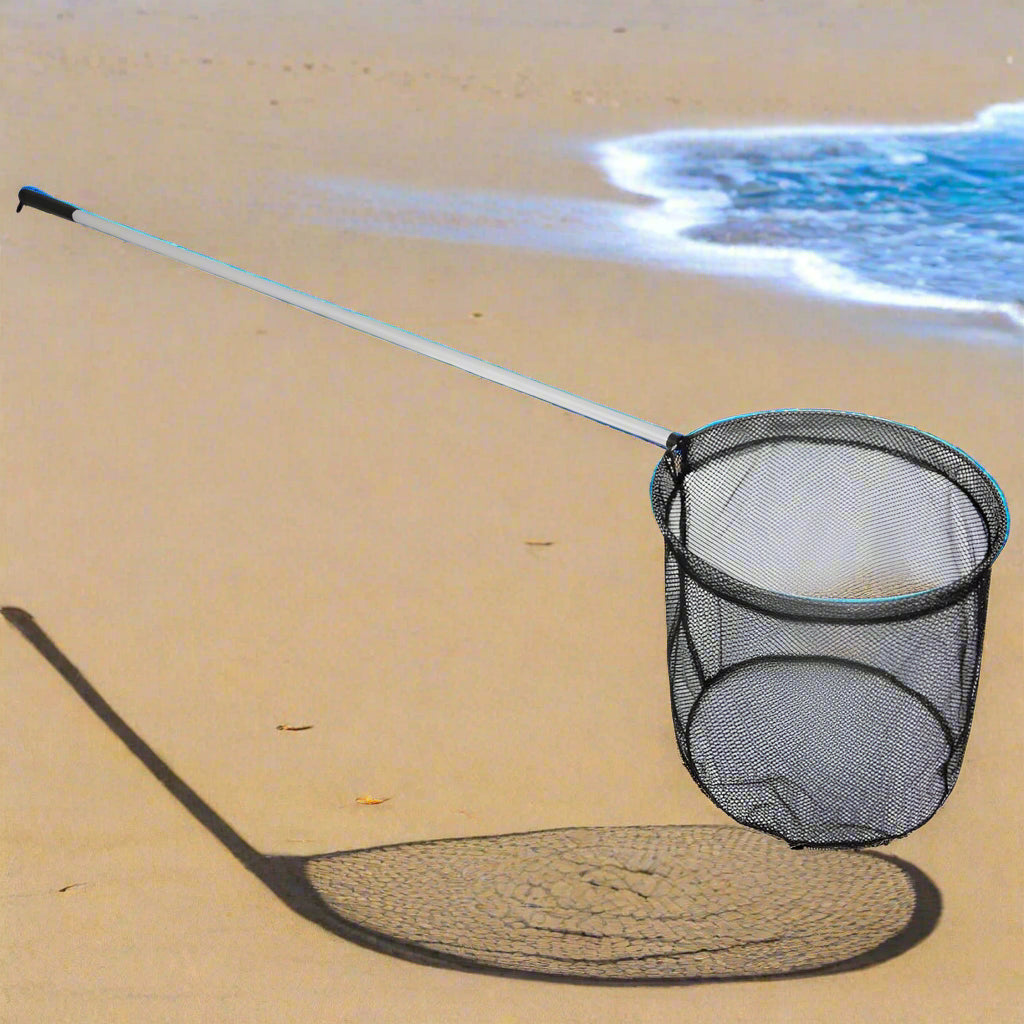 Kids Rock Pool / Butterfly Net with Long Aluminium Handle