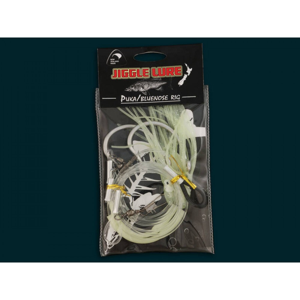 14/0 Puka Rig - Pink - Dual Trace, Lure & Fishing Hooks