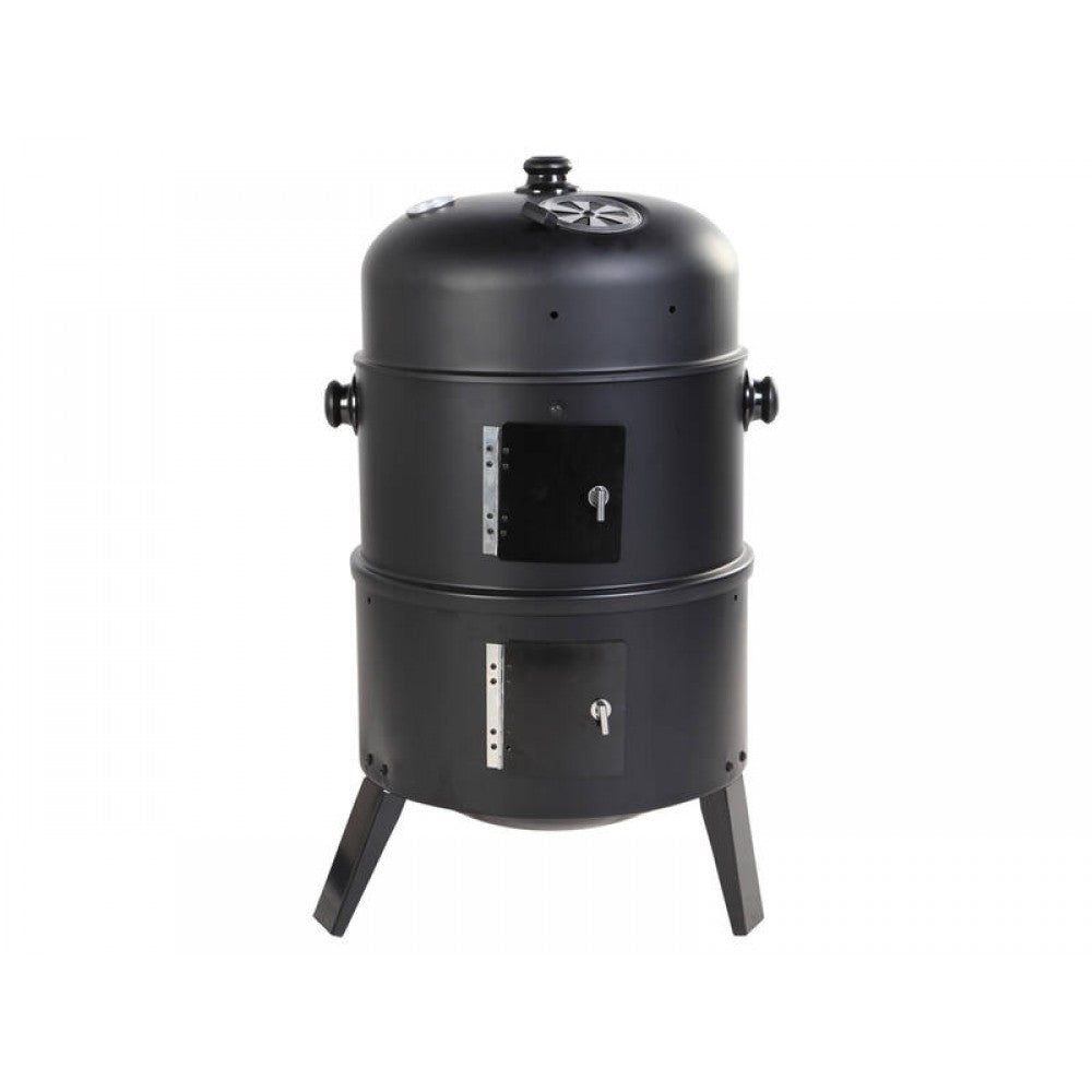 Charcoal BBQ Grill & Smoker