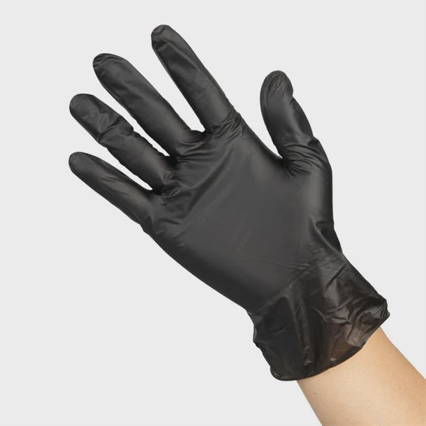 Disposable Gloves Black Small