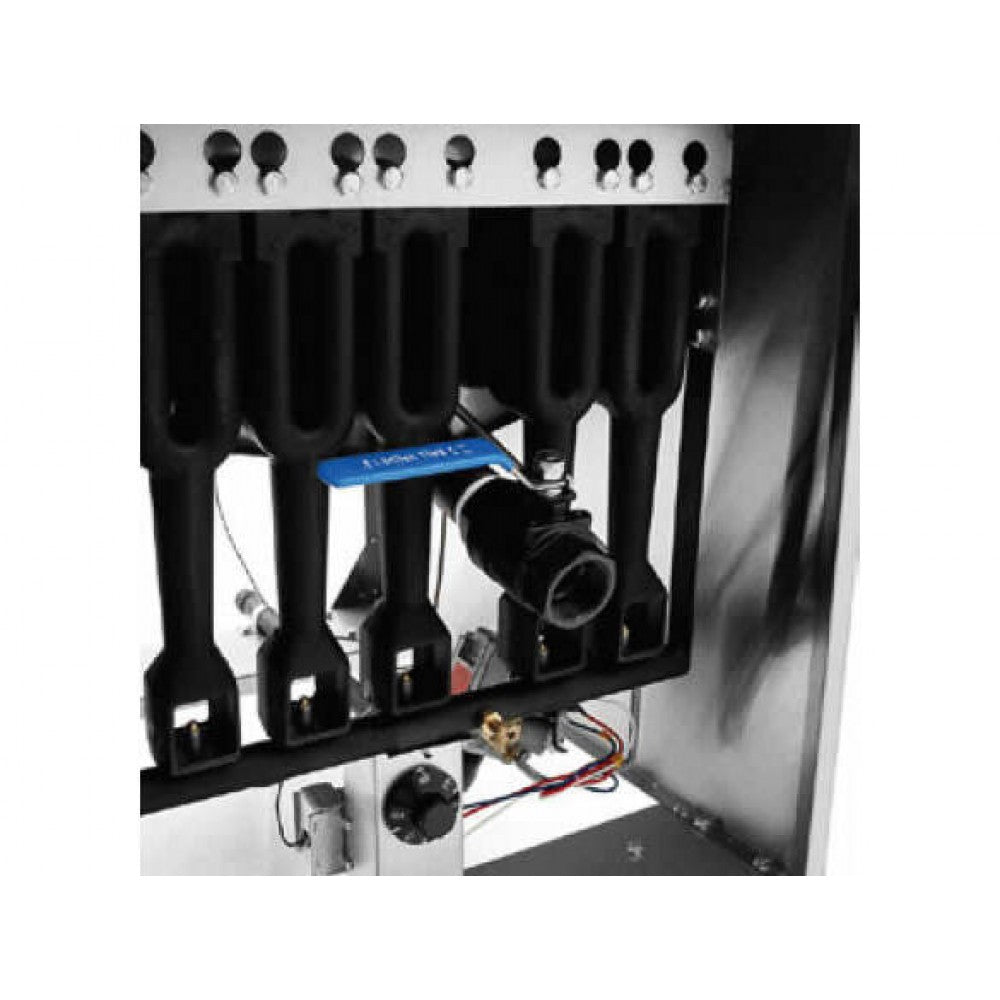 26L Freestanding Deep Fryer - LPG Gas - 3 Tube - Single Vat + 2 Baskets