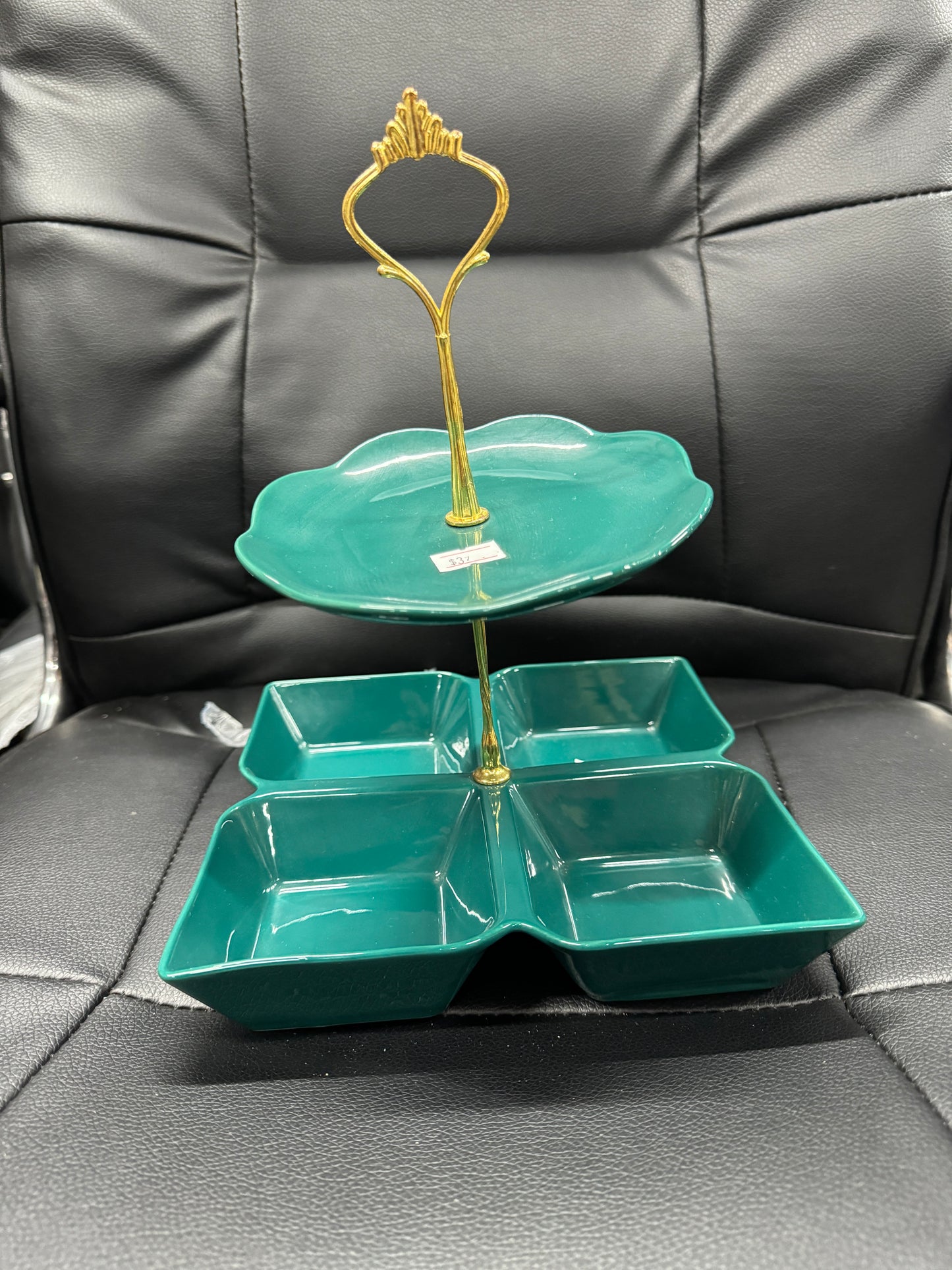 2 Tier Snack Plate