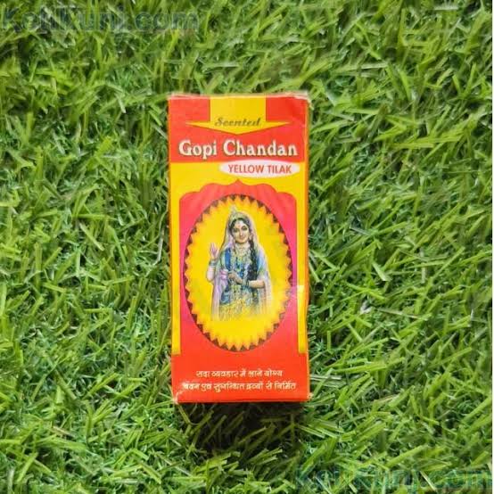 Gopi Candan Yellow Tilak