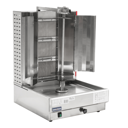 GasMax Semi-automatic 3 Burner LPG Kebab Machine - KB-3LPG
