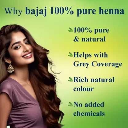 BAJAJ 100% Pure Henna