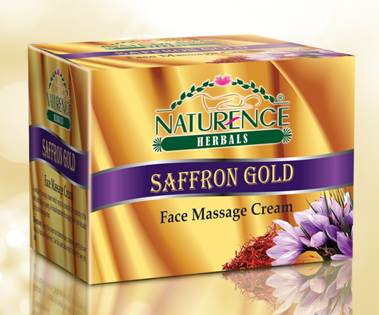 Naturence Herbals Saffron Gold Face Massage Cream