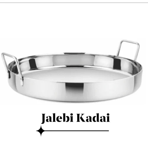 Stainless Steel - jalebi kadhai