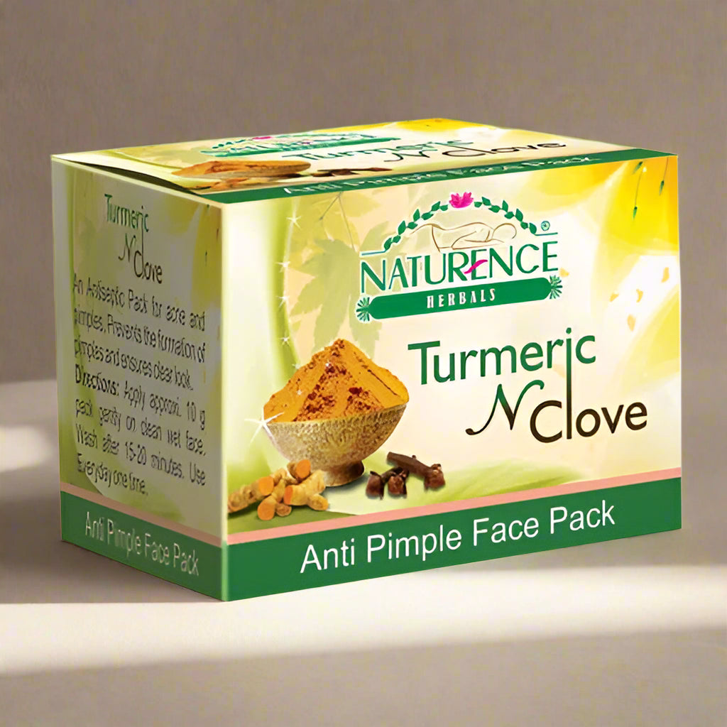 Naturence Turmeric N Clove Anti Pimple Face Pack