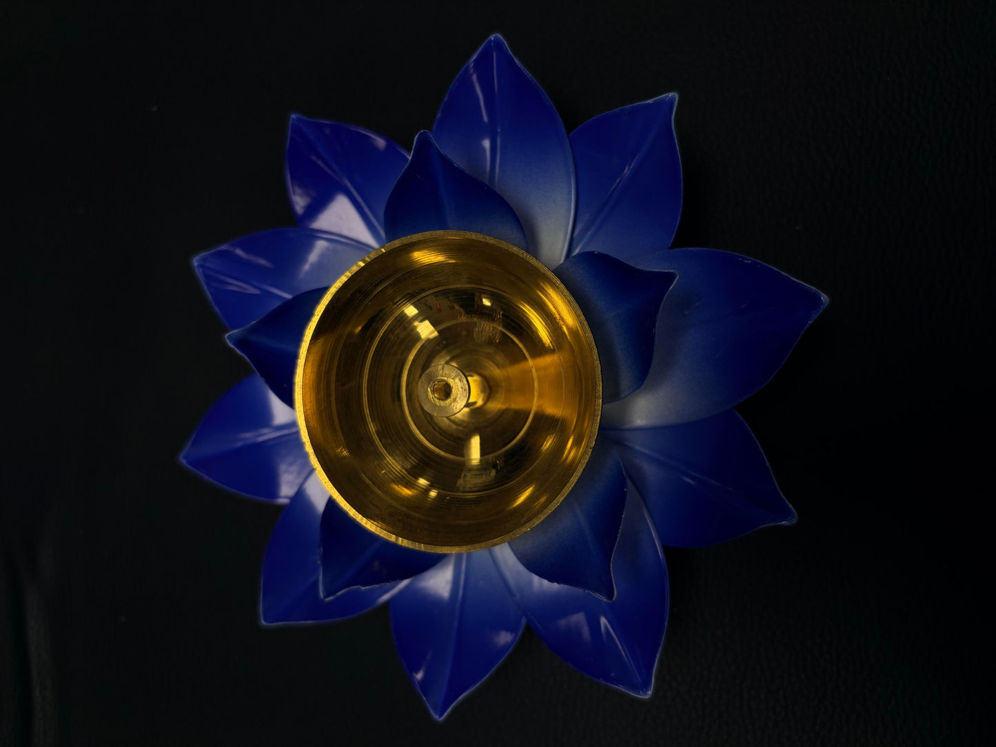 Lotus Flower Brass Jyot Diya