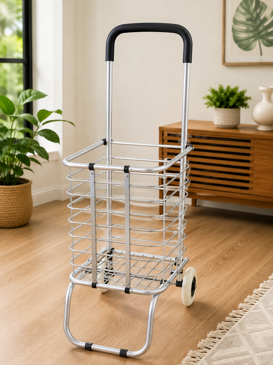 ALLUMINIUM Shopping Trolley