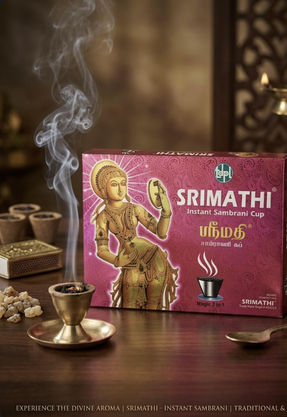 Loban Srimathi Instant Sambrani Cup