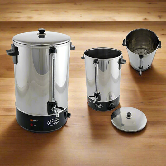25L Hot Water Urn | 2kW Commercial Stainless Steel Kettle Boiler Urns