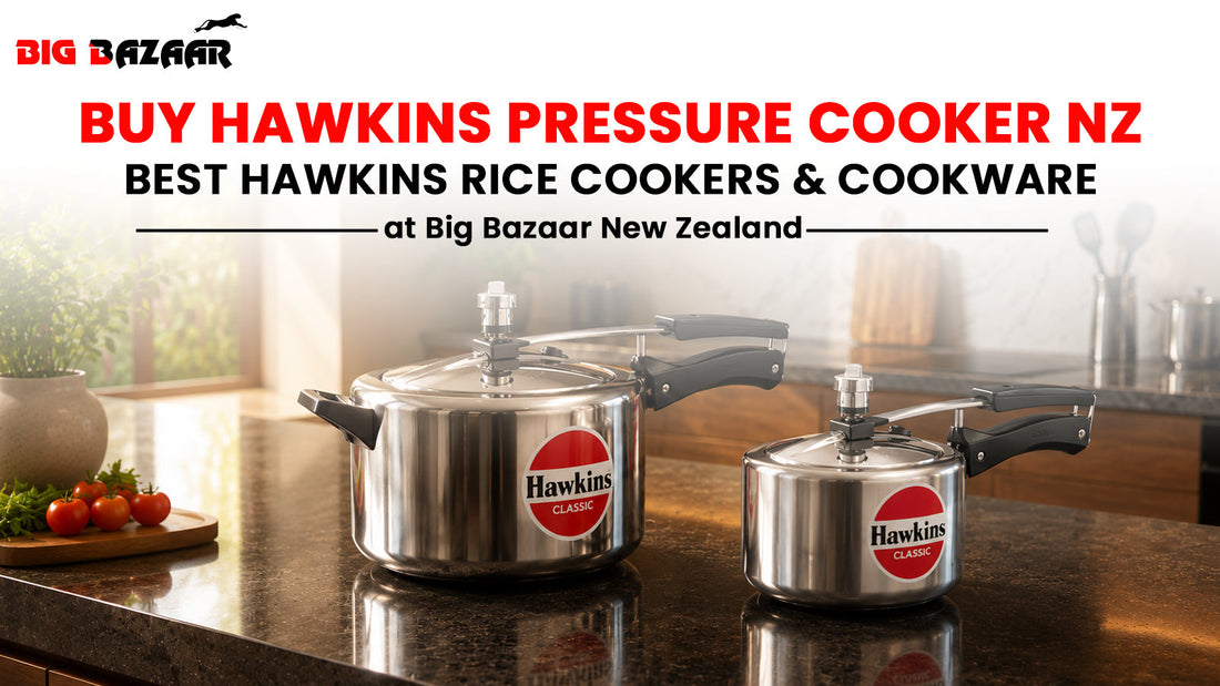 Buy Hawkins Pressure Cooker NZ – Best Hawkins Rice Cookers & Cookware at Big Bazaar New Zealand