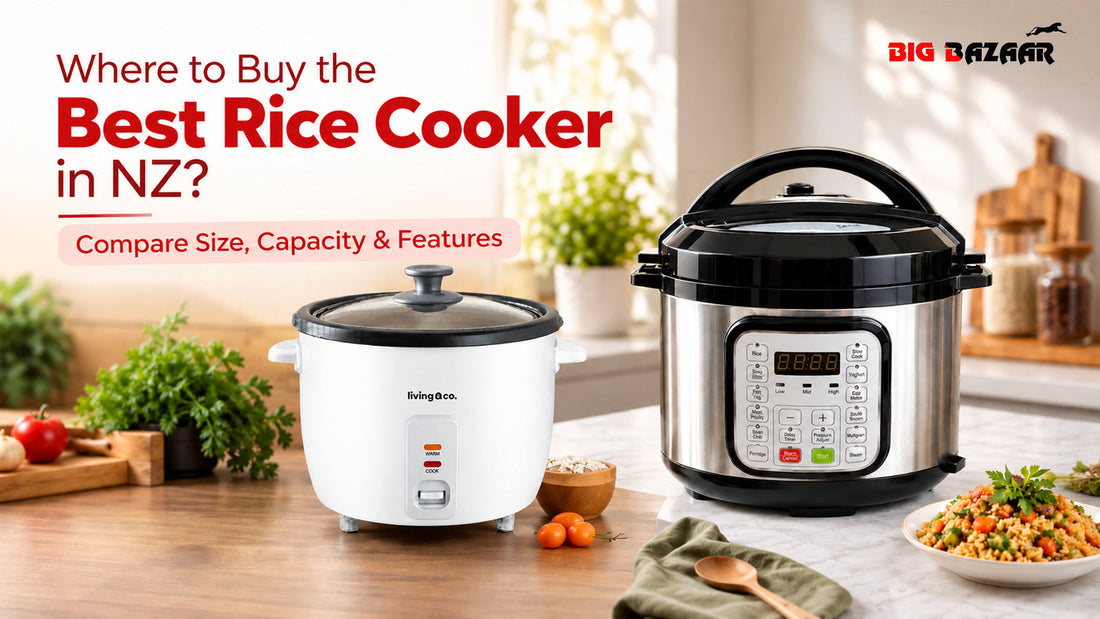 Where to Buy the Best Rice Cooker in NZ? Compare Size, Capacity & Features