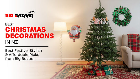 Best Christmas Decorations in NZ – Festive, Stylish & Affordable Picks from BigBazaar