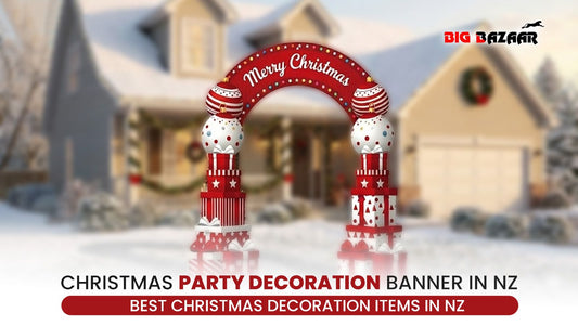 Christmas Party Decoration Banner in NZ | Best Christmas Decoration Items in NZ