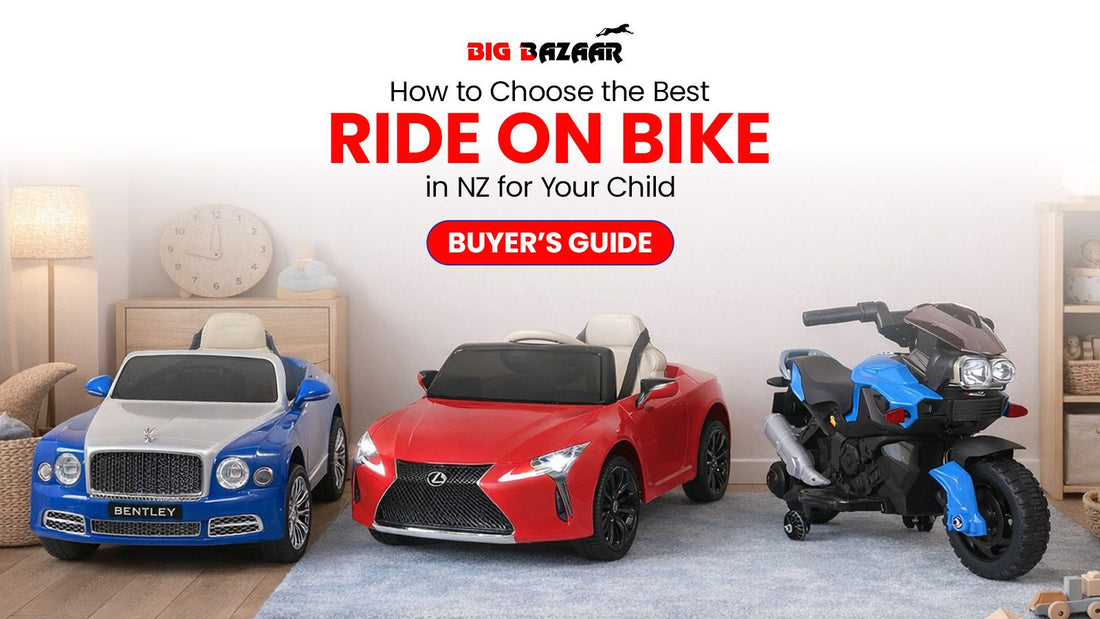 How to Choose the Best Ride On Bike in NZ for Your Child – Buyer’s Guide
