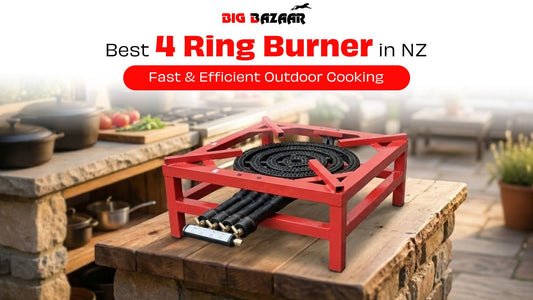 Best 4 Ring Burner in NZ for Fast & Efficient Outdoor Cooking