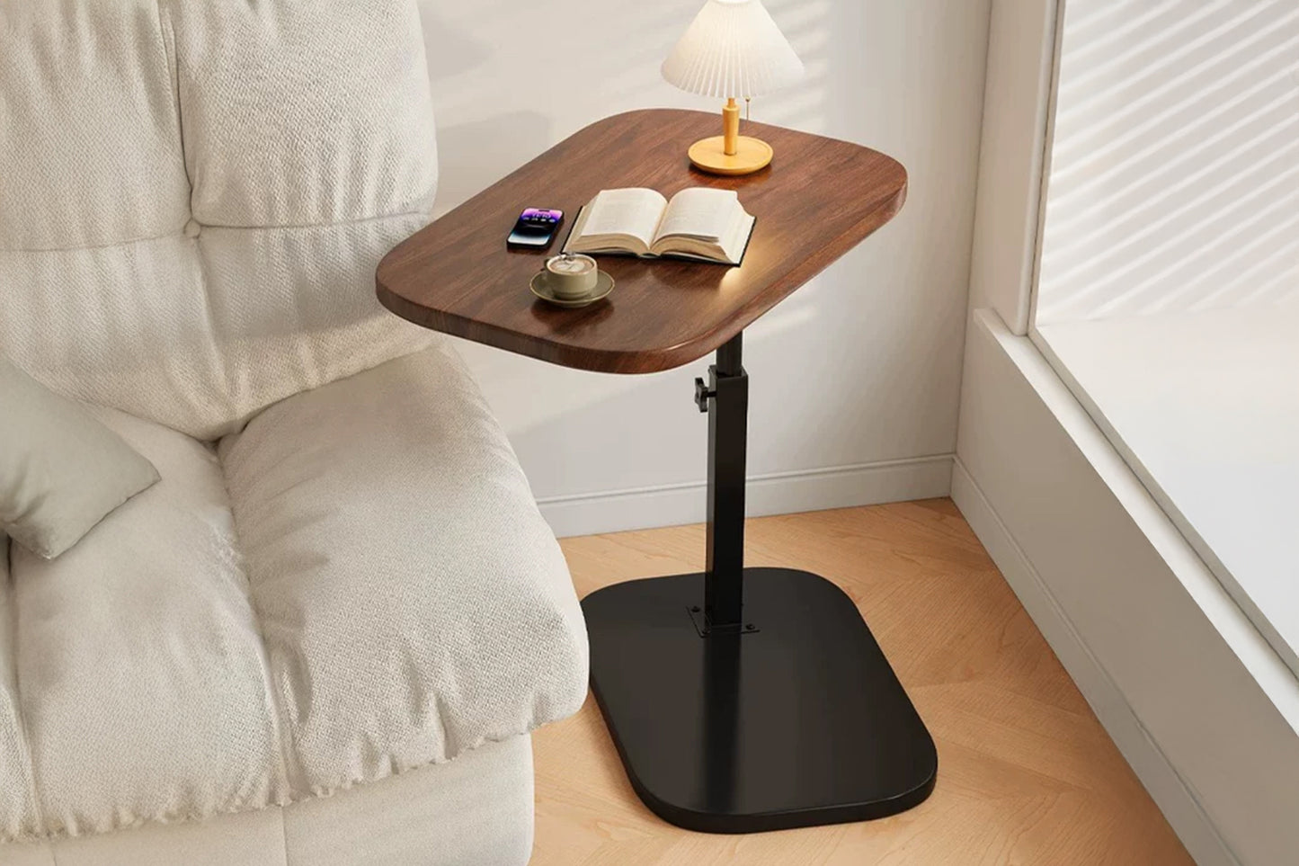 MULTIFUNCTIONAL MOVABLE SIDE TABLE