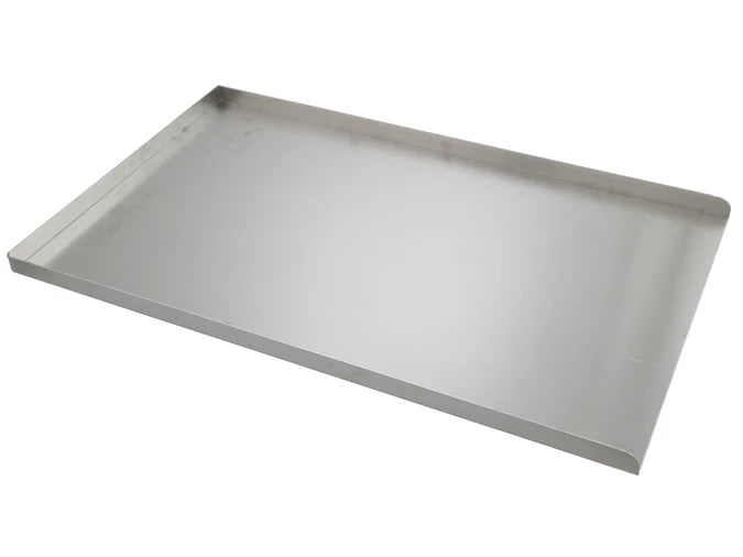 18" Aluminium Sheet Baking Tray - 3 Sided Commercial Bakers Pan - 74cm x 46cm
