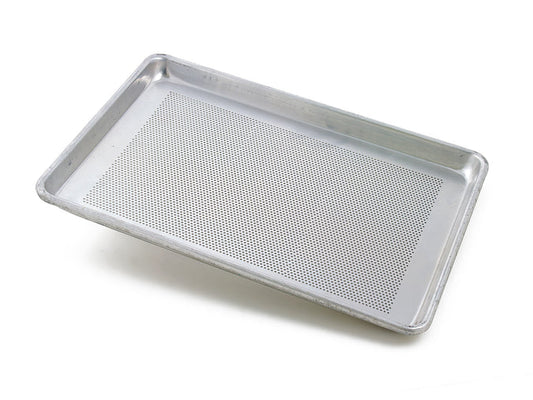 Baking Tray Aluminium Bun Pan - Perforated 45x30cm