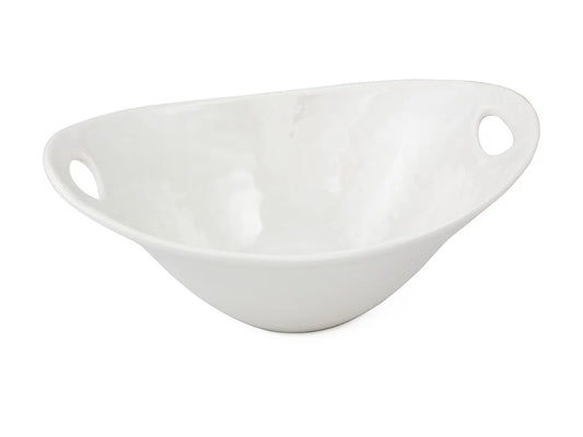 Serving Bowl Melamine Salad Fruit Bowl 30cm White