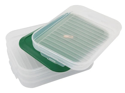 240 Dumpling Fridge & Freezer Storage Box - 4 Layer - Non-Stick & Fresh Seal