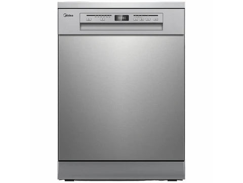 15 Place Dishwasher - 6 Programs - 3 Layers - Stainless Steel MIDEA