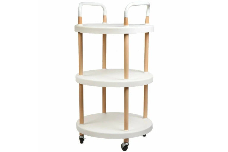3 tier Multi-Purpose Rolling Storage Organizer trolley with Wheels