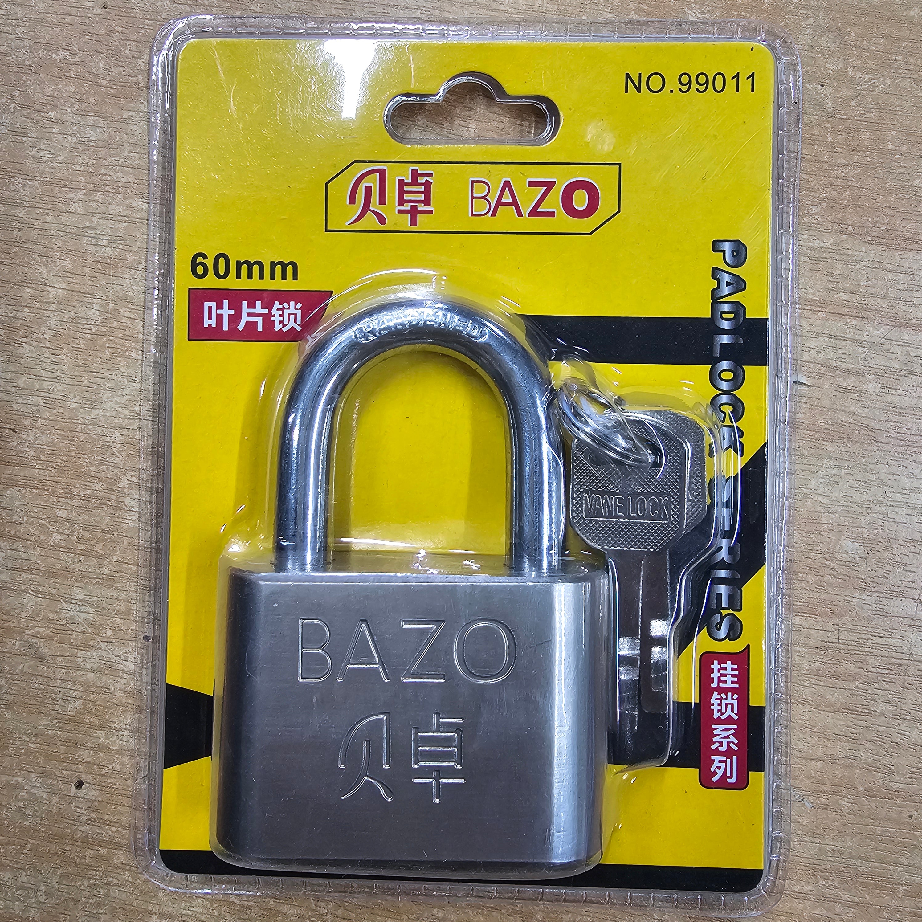 Padlock Store Heavy Duty Padlock 60mm with 3 Keys (Copy) – Big Bazaar