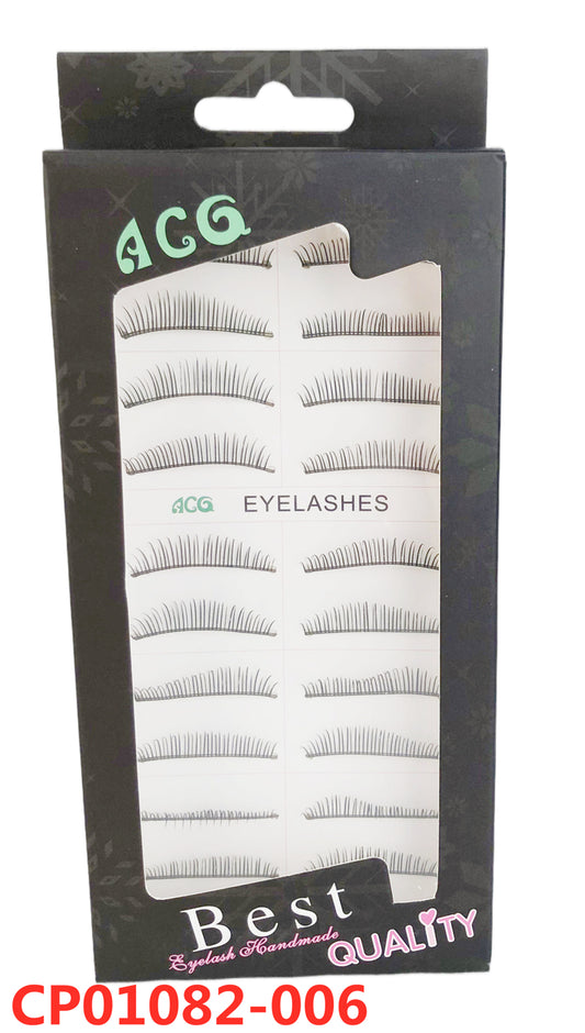 FAKE EYELASHES #006, 10pairs